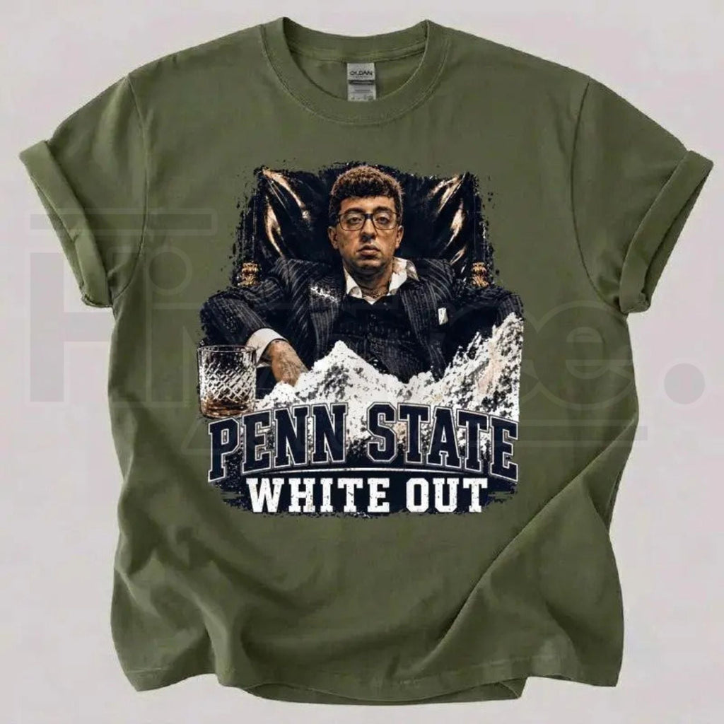 Penn State White Out T-Shirt – Nittany Lions Game Day Fan Tee