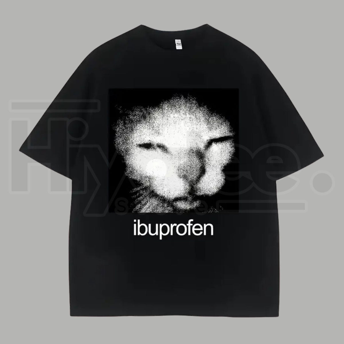 "Ibuprofen Cat Meme" – Funny Vintage Y2K Streetwear Graphic Top
