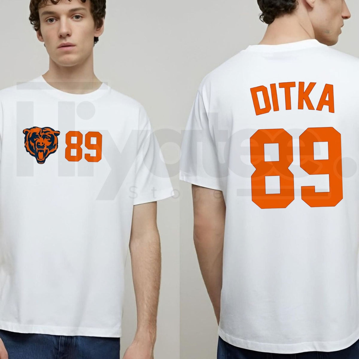 Mike Ditka #89 Chicago Bears Jersey Player T-Shirt – Legendary Football Fan Graphic Tee