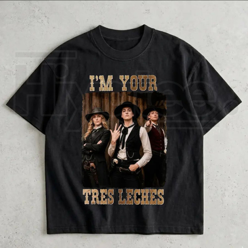 I’m Your Tres Leches Basketball T-Shirt – Caitlin Clark, Sophie Cunningham & Lexie Hull Western Graphic Tee