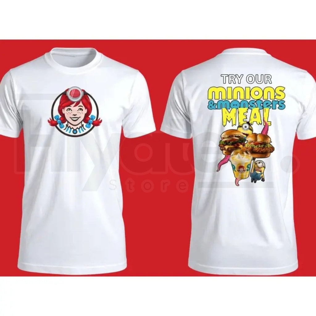 Wendy Retro Promo T-Shirt – Vintage Fast Food JLN Pop Culture Graphic Tee