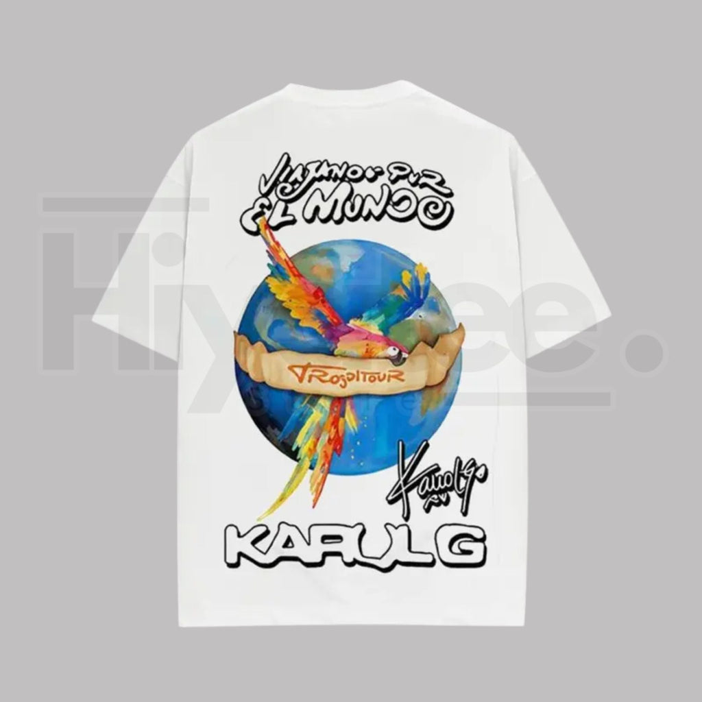 "Karol G: Tropitour 2026" – Viajando Por El Mundo Vintage Graphic Top