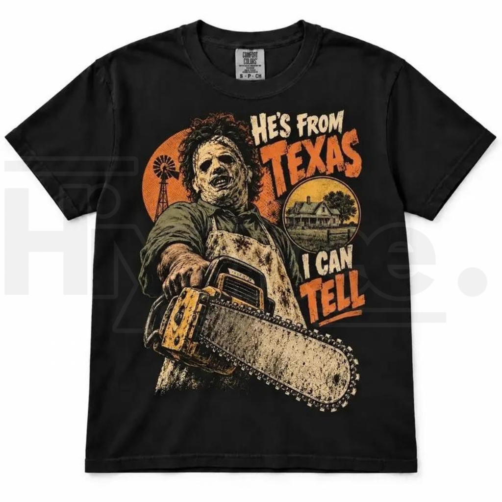 Texas Chainsaw Horror Vintage Graphic Tee
