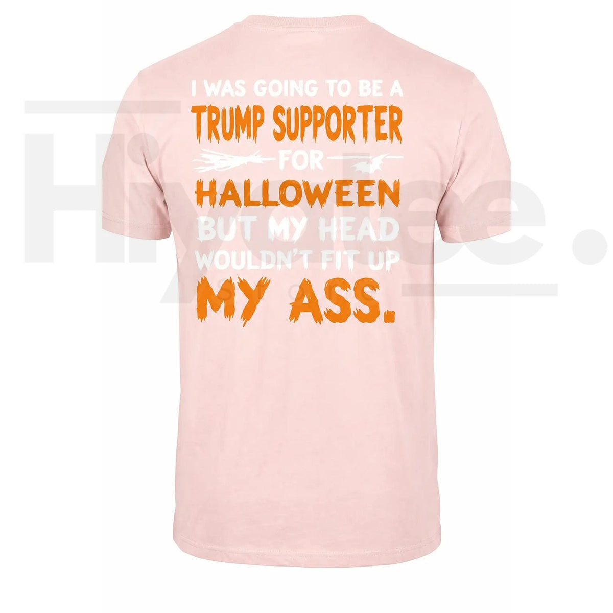 Funny Political Halloween T-Shirt – Sarcastic Bat Quote Back Print Graphic Tee