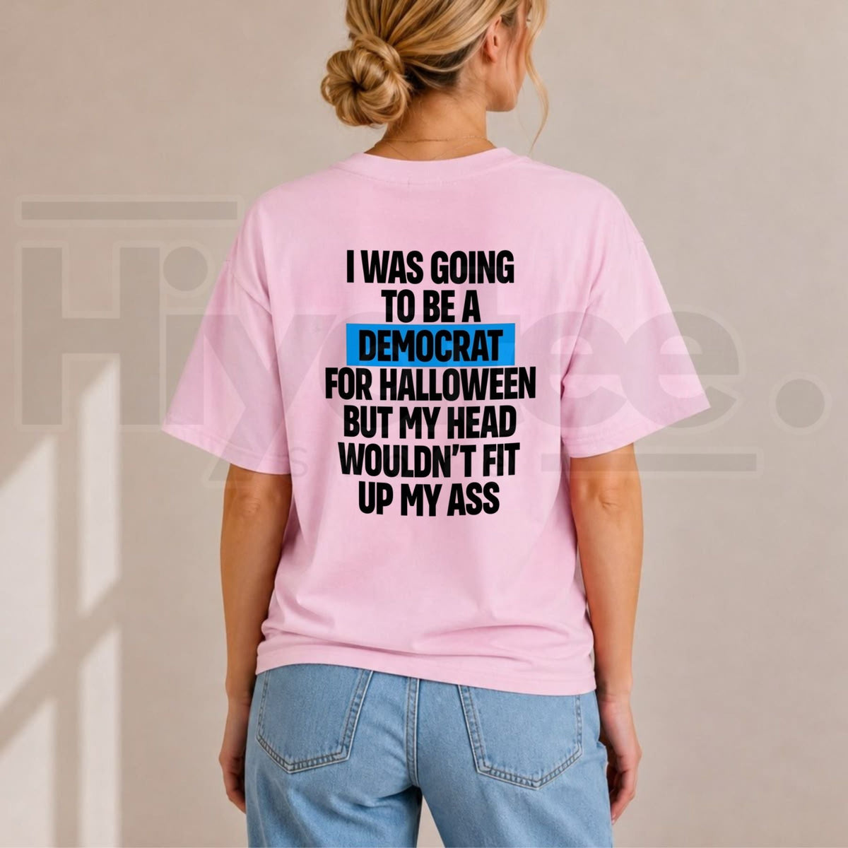 Democrat Halloween Costume T-Shirt – Funny Political Satire Party Graphic Tee