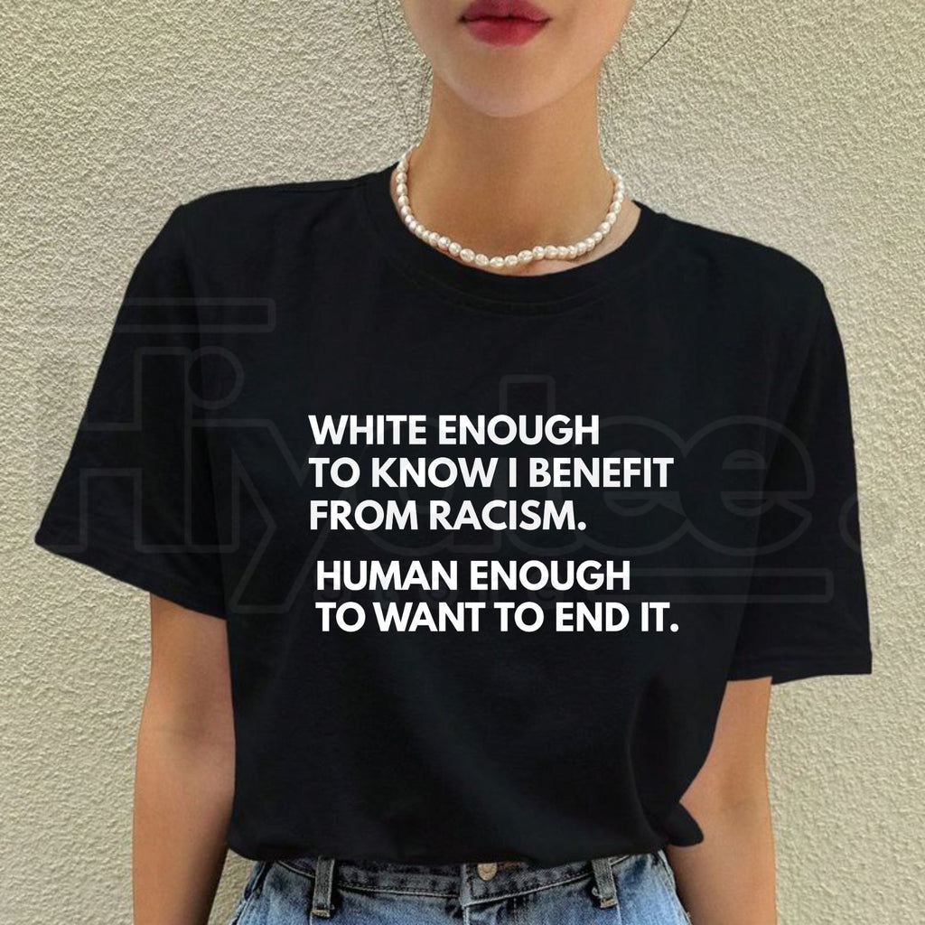 Human Enough T-Shirt – Funny Introvert Mental Health Graphic Tee