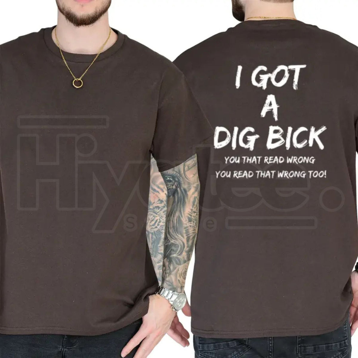 I Got A BD T-Shirt – Short Sleeve Printed Graphic Shirt