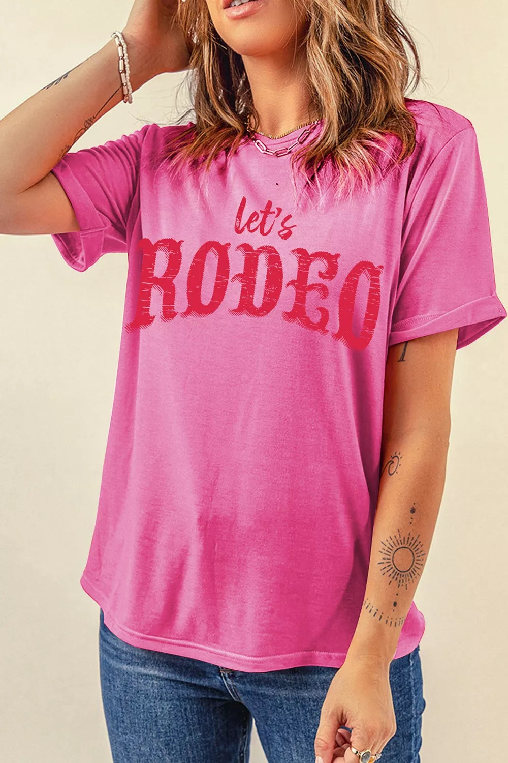 Letter Graphic Short Sleeve T-Shirt