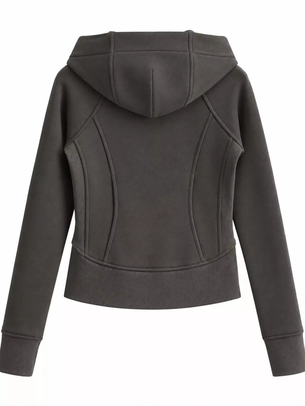 Slim-Fit Full-Zip Hoodie