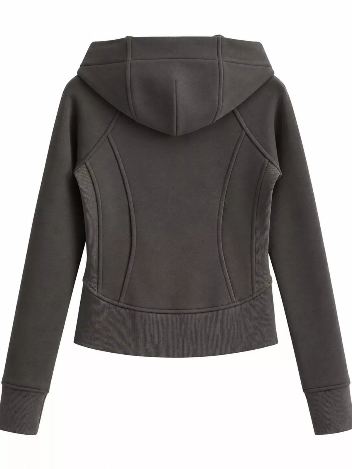 Slim-Fit Full-Zip Hoodie