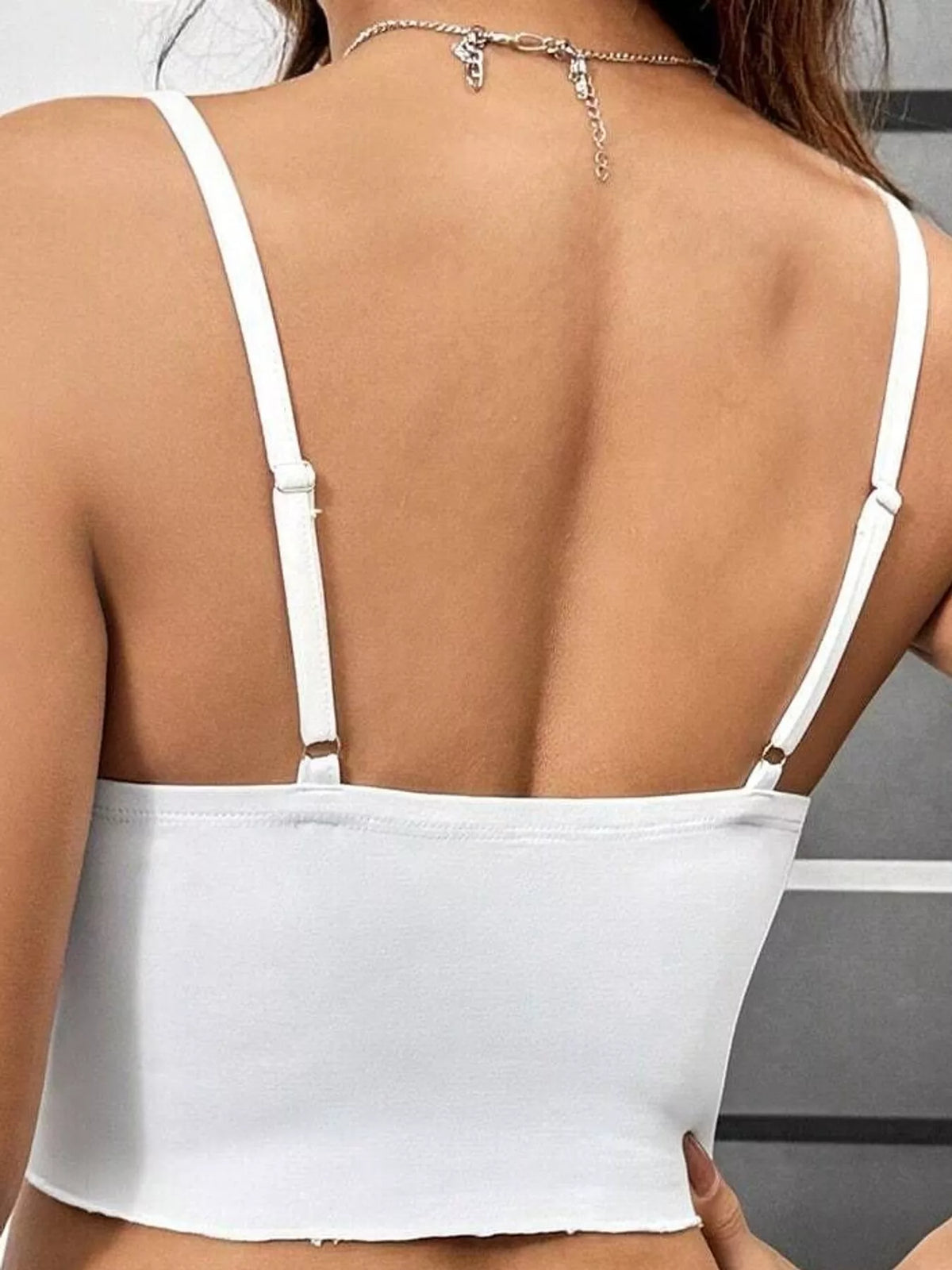 Twist Front Crop Cami