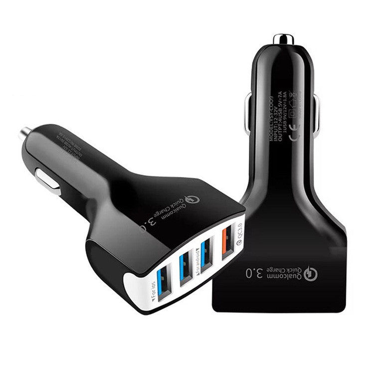 Car Car Mobile Phone Charger Car Charger Cigarette Lighter One For Four