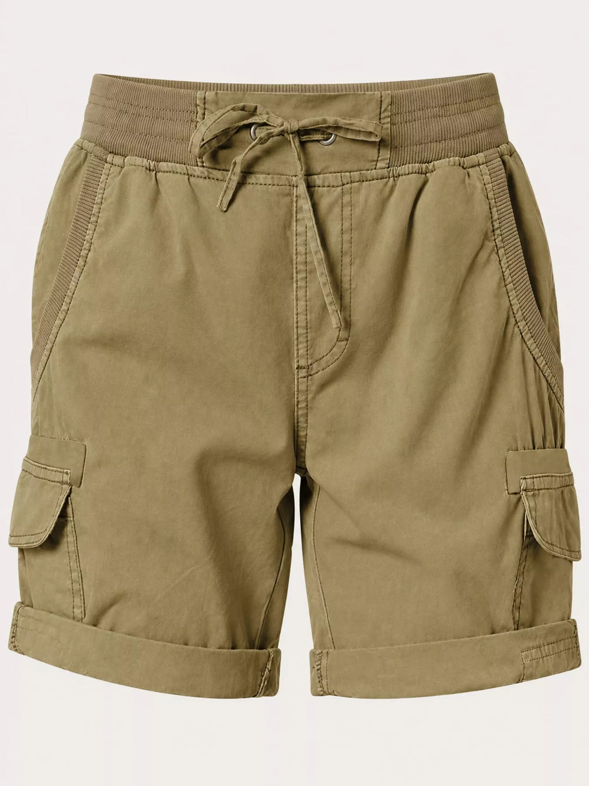 Full Size Drawstring Cargo Shorts Plus Size