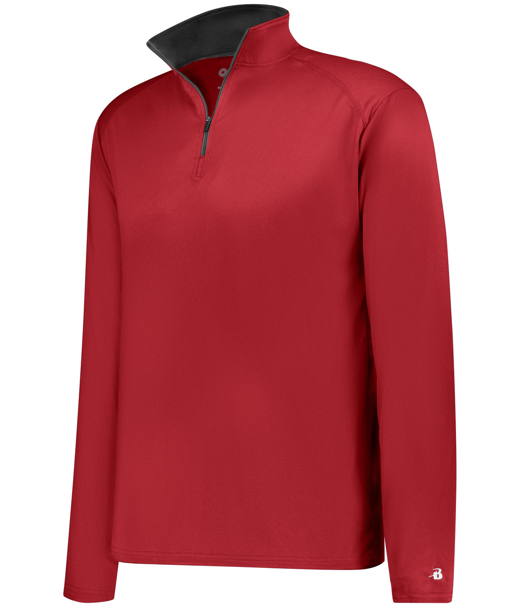 YOUTH B-CORE 1/4 ZIP PULLOVER - MOISTURE-WICKING PERFORMANCE