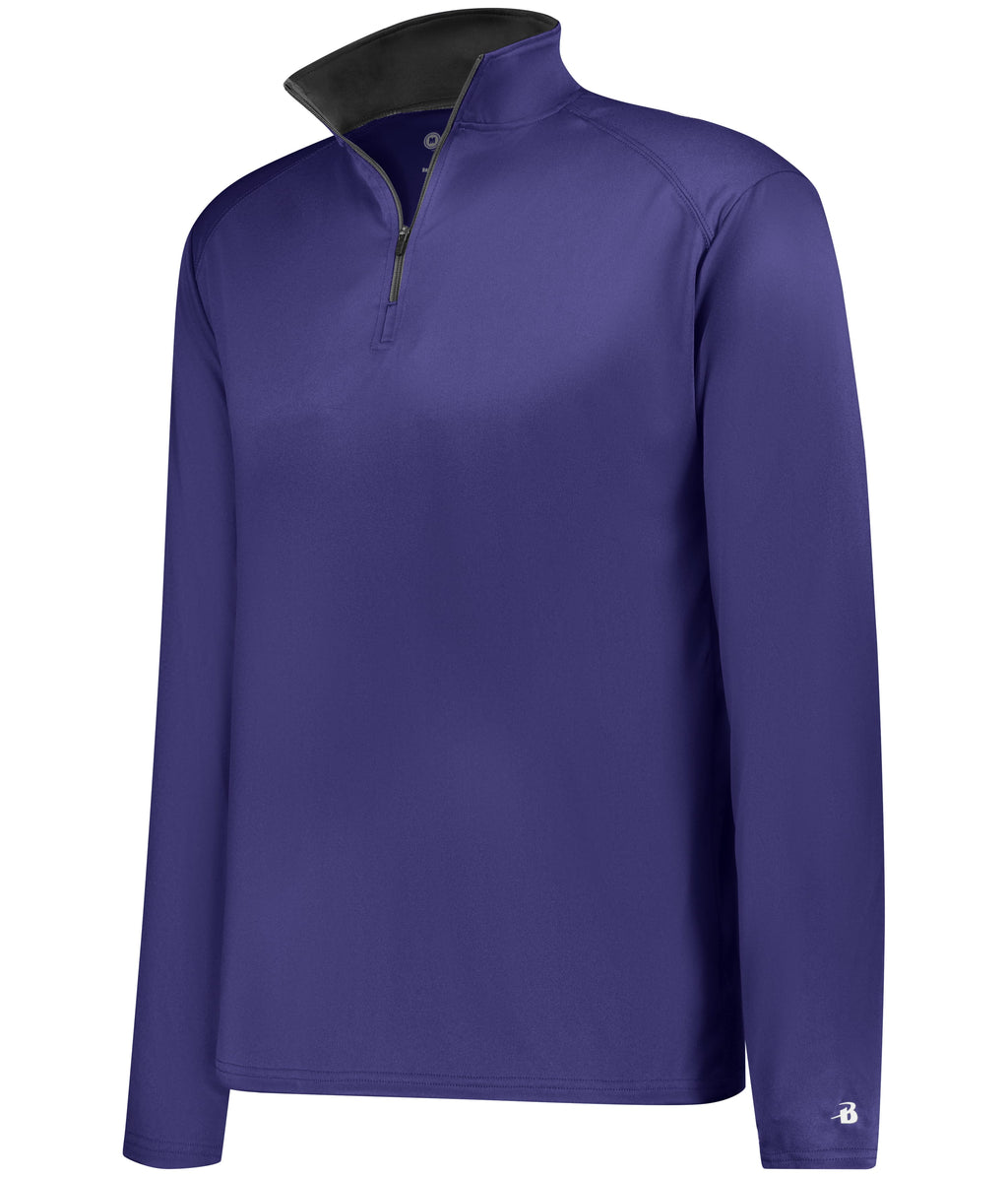YOUTH B-CORE 1/4 ZIP PULLOVER - MOISTURE-WICKING PERFORMANCE