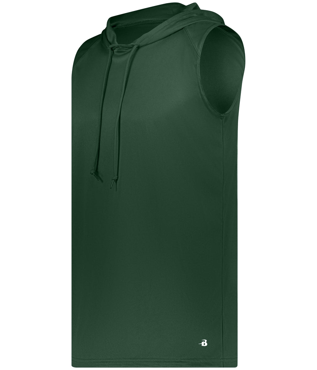 B-CORE SLEEVELESS HOODIE - MOISTURE-WICKING PERFORMANCE