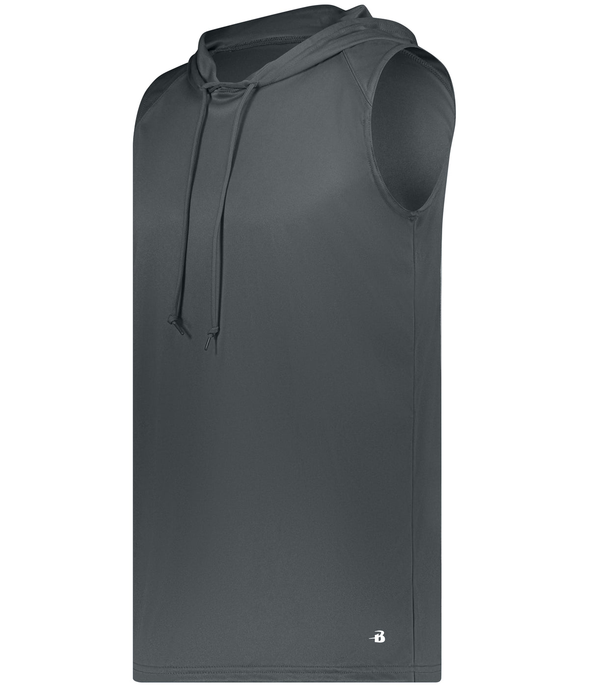 YOUTH B-CORE SLEEVELESS HOODIE - MOISTURE-WICKING PERFORMANCE