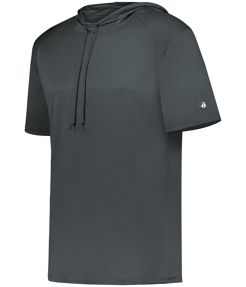 B-CORE SHORT-SLEEVE HOODIE - MOISTURE-WICKING PERFORMANCE