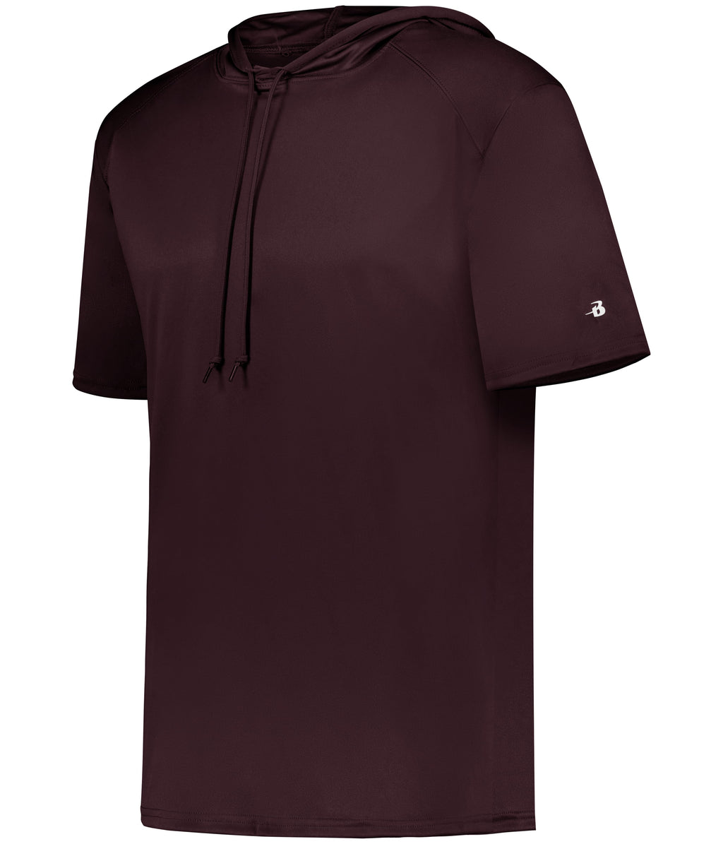 B-CORE SHORT-SLEEVE HOODIE - MOISTURE-WICKING PERFORMANCE