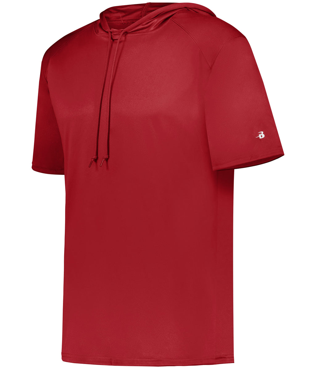 B-CORE SHORT-SLEEVE HOODIE - MOISTURE-WICKING PERFORMANCE