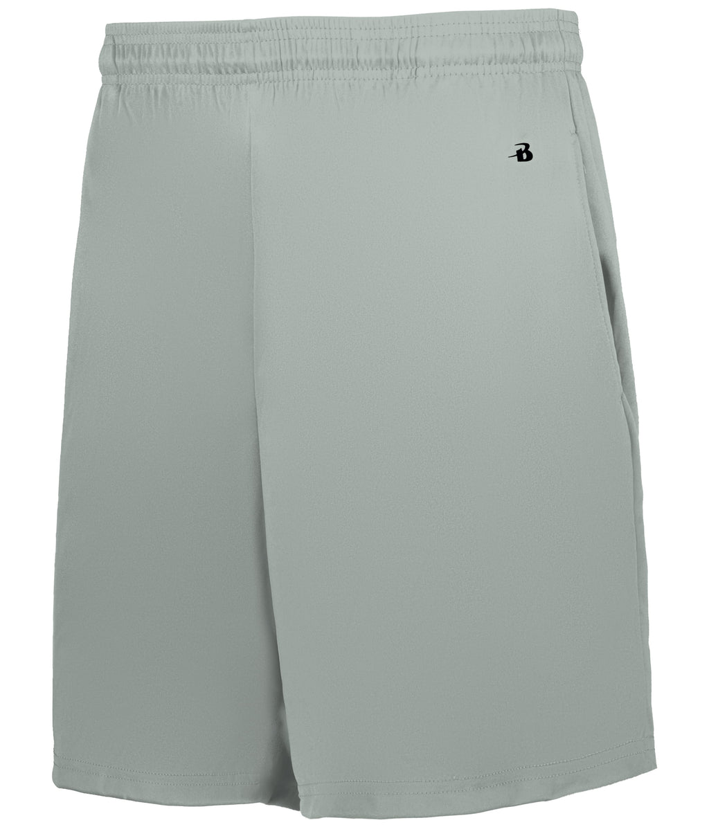 B-CORE 7-INCH INSEAM POCKETED SHORTS - MOISTURE-WICKING PERFORMANCE