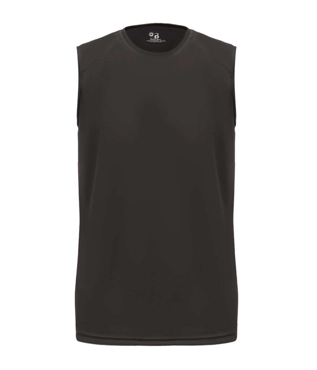 B-CORE SLEEVELESS T-SHIRT - MOISTURE-WICKING PERFORMANCE
