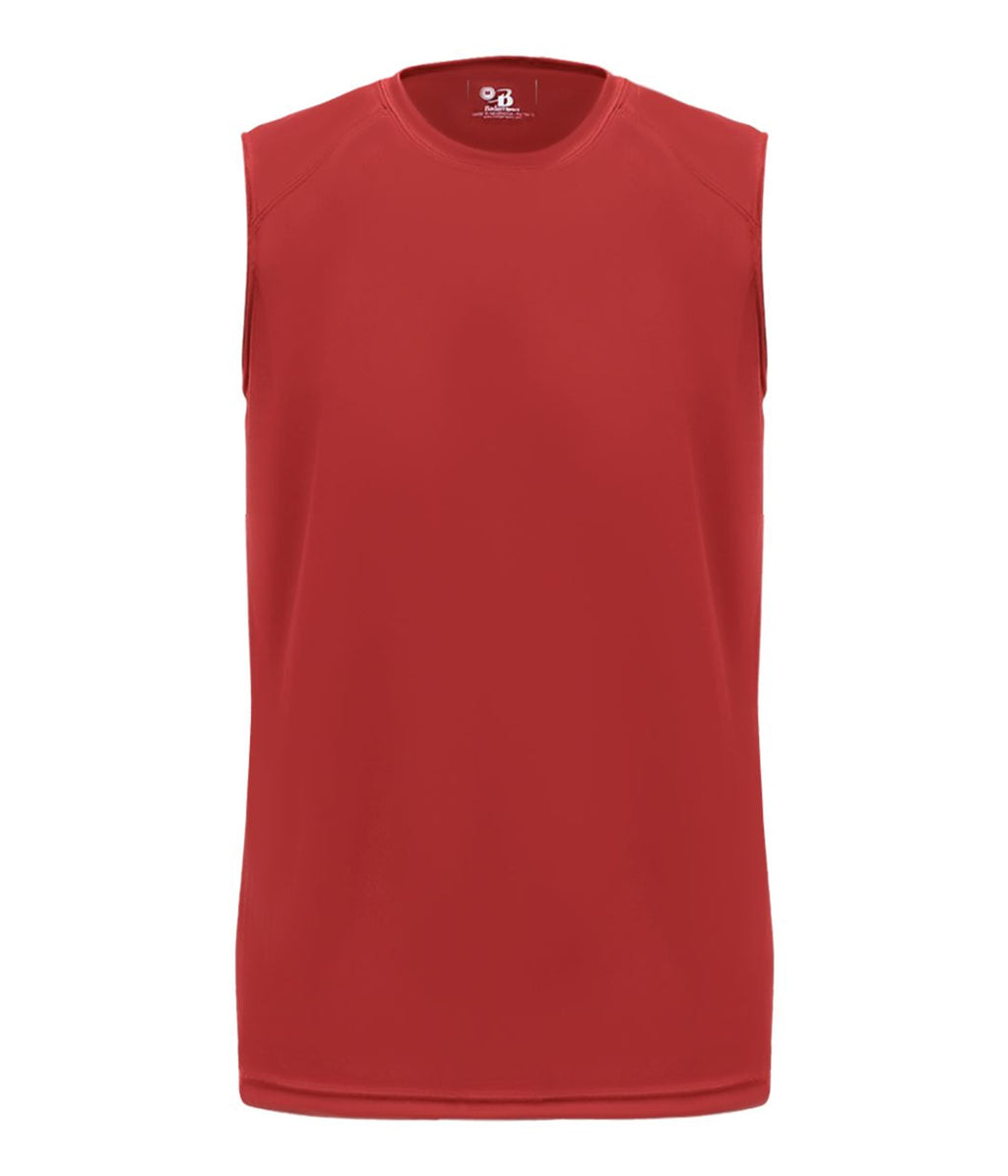 B-CORE SLEEVELESS T-SHIRT - MOISTURE-WICKING PERFORMANCE
