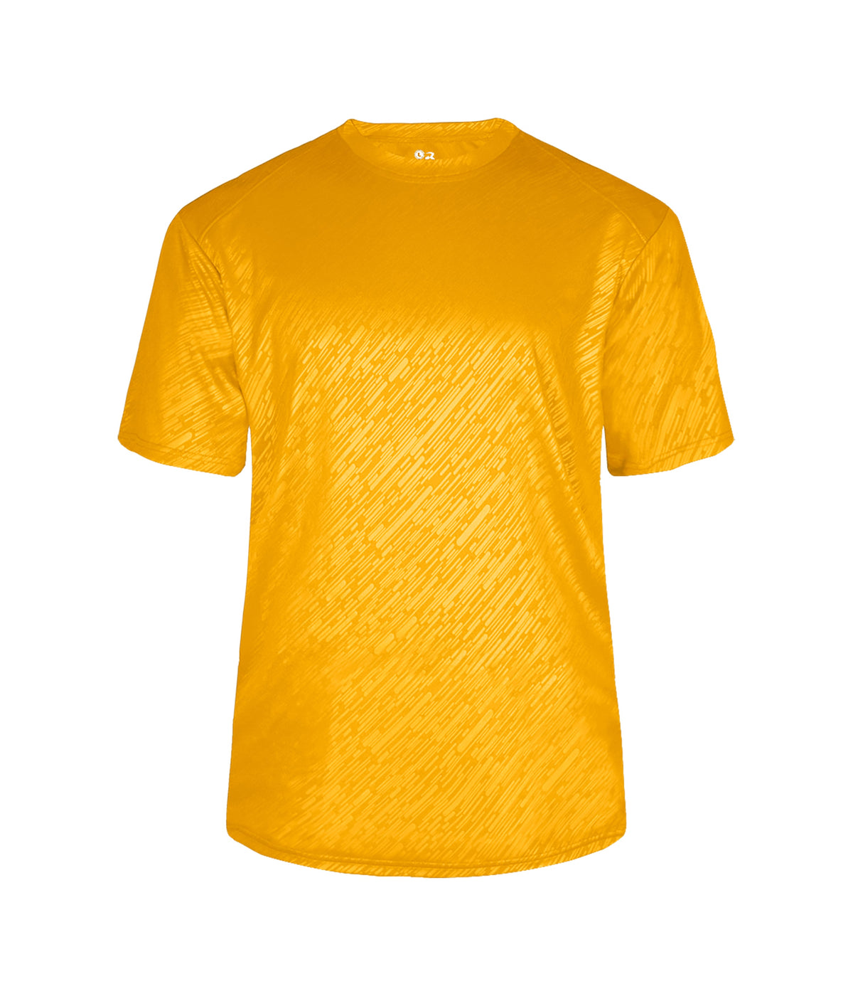 LINE EMBOSSED T-SHIRT - MOISTURE-WICKING PERFORMANCE