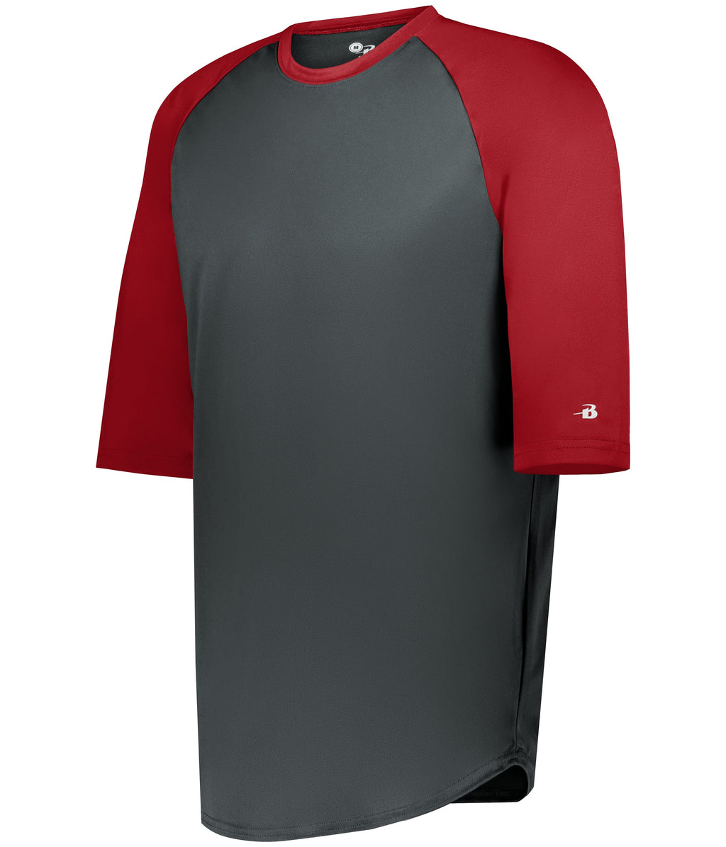 B-BASEBALL T-SHIRT - MOISTURE-WICKING PERFORMANCE