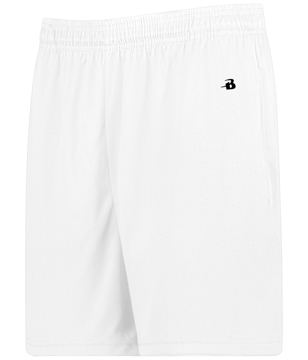 YOUTH B-CORE POCKETED SHORTS - MOISTURE-WICKING PERFORMANCE