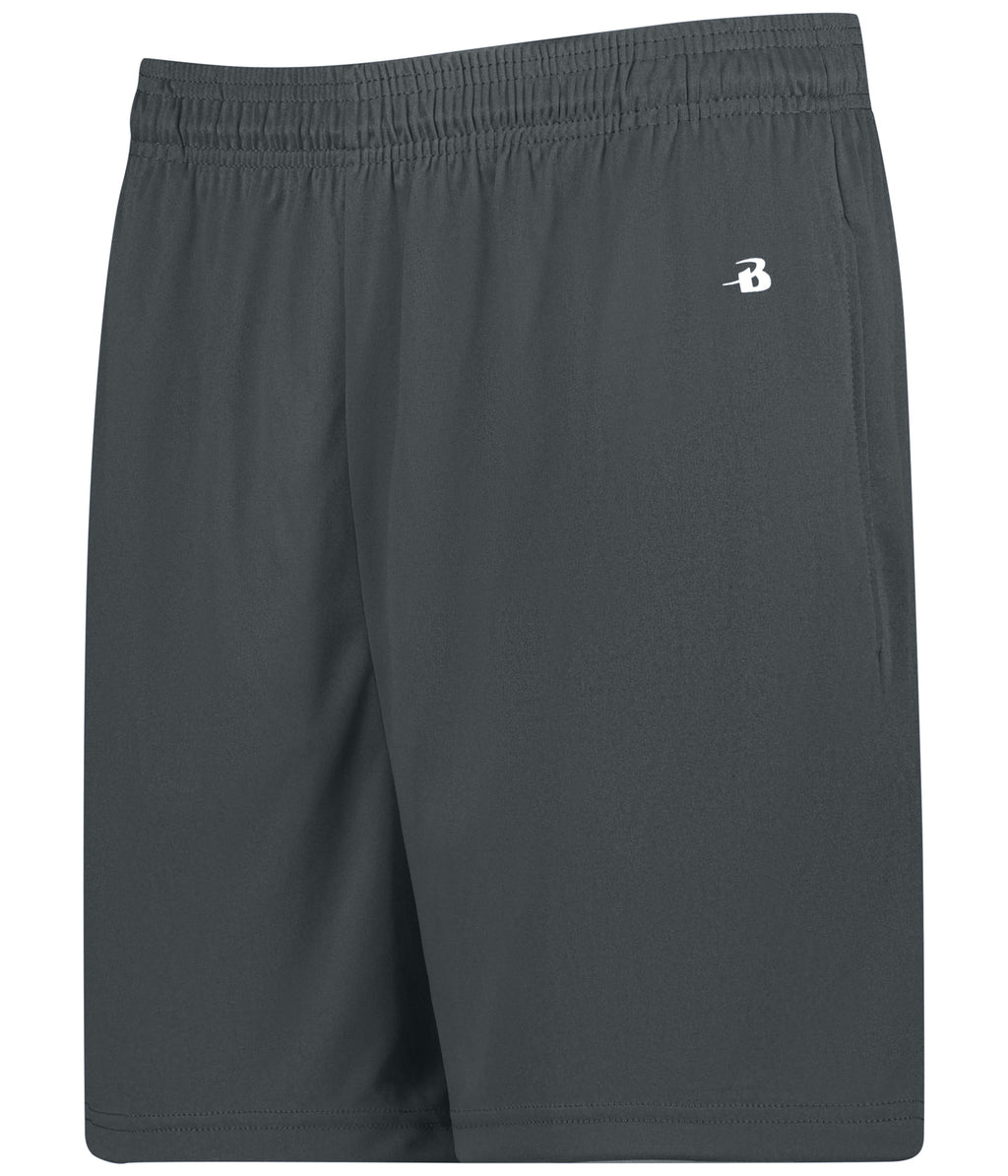 B-CORE 5-INCH INSEAM POCKETED SHORTS - MOISTURE-WICKING PERFORMANCE