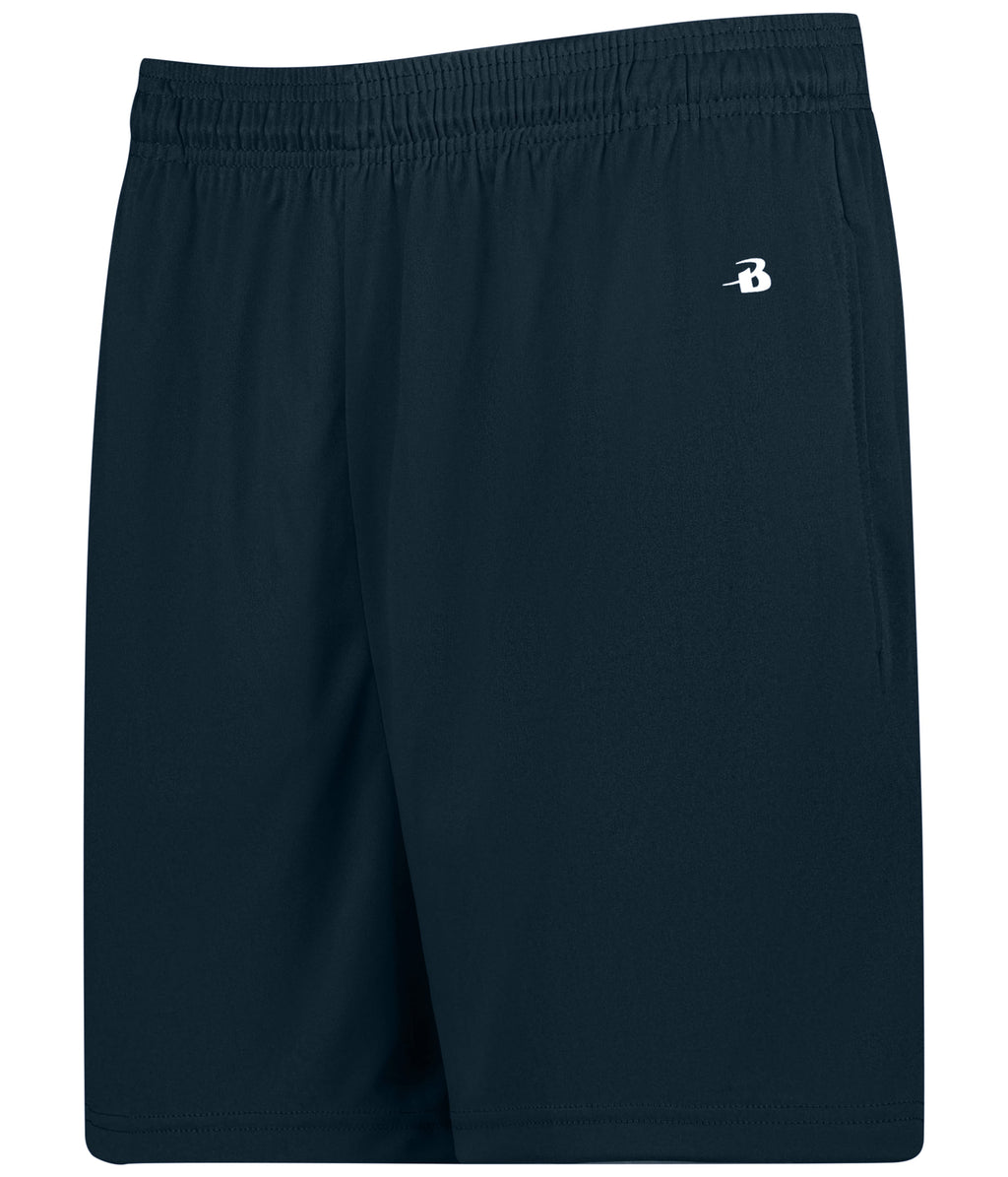 YOUTH B-CORE POCKETED SHORTS - MOISTURE-WICKING PERFORMANCE