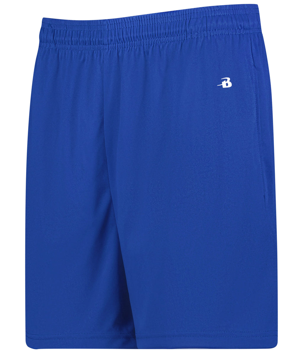 B-CORE 5-INCH INSEAM POCKETED SHORTS - MOISTURE-WICKING PERFORMANCE