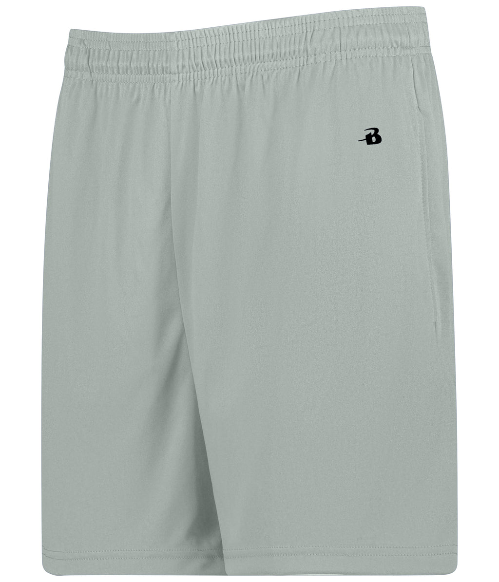 YOUTH B-CORE POCKETED SHORTS - MOISTURE-WICKING PERFORMANCE