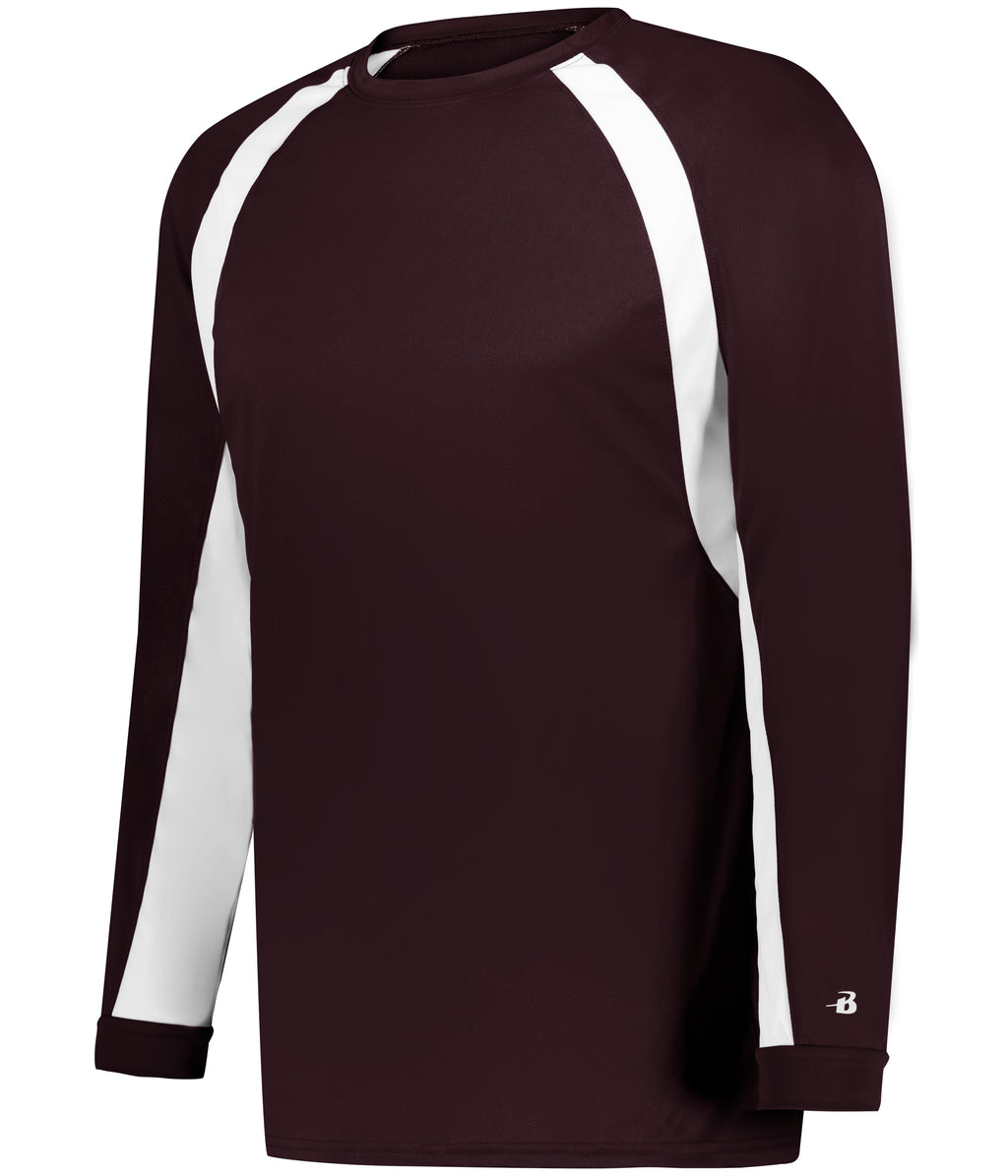 YOUTH HOOK LONG-SLEEVE T-SHIRT - MOISTURE-WICKING PERFORMANCE