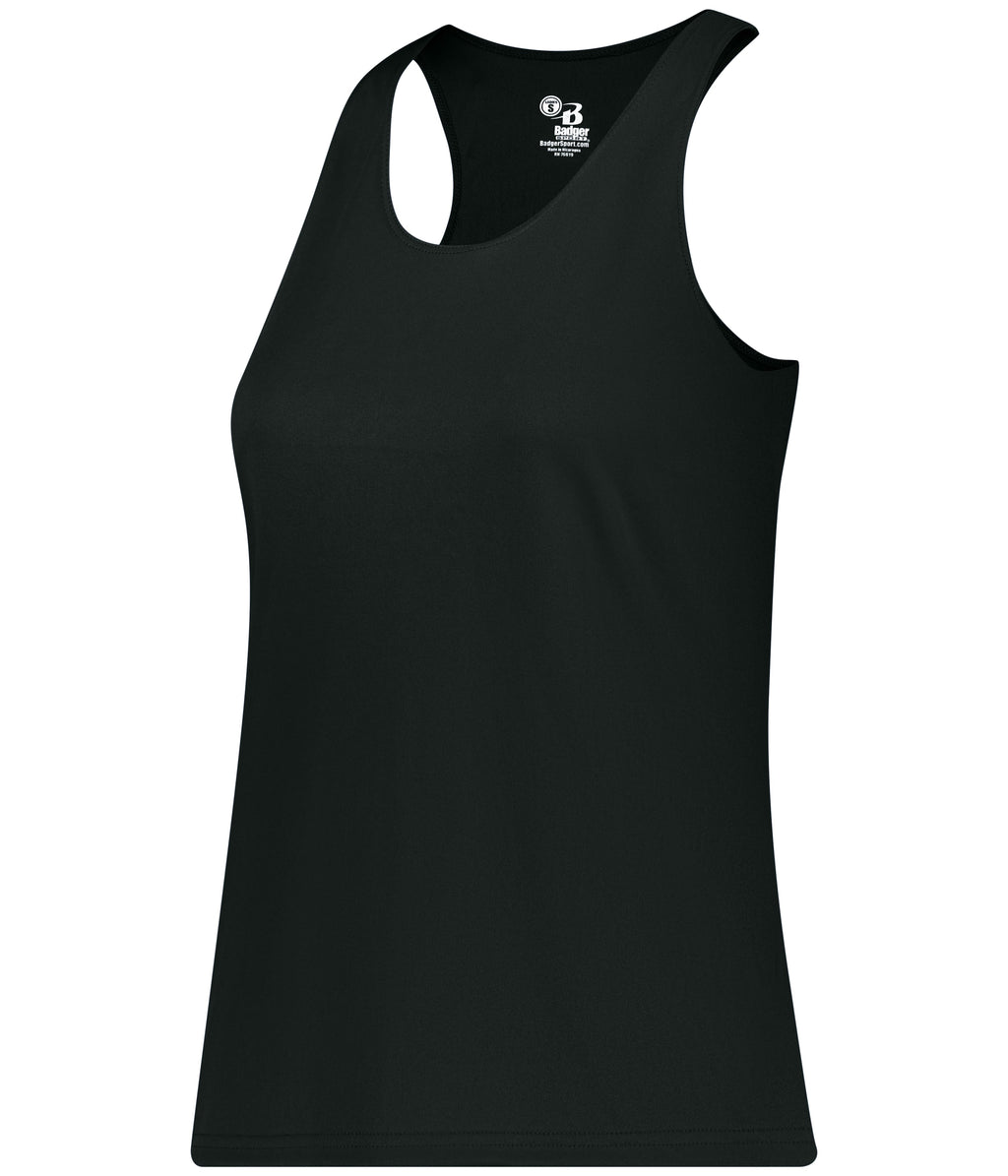 GIRLS B-CORE RACERBACK TANK - MOISTURE-WICKING PERFORMANCE