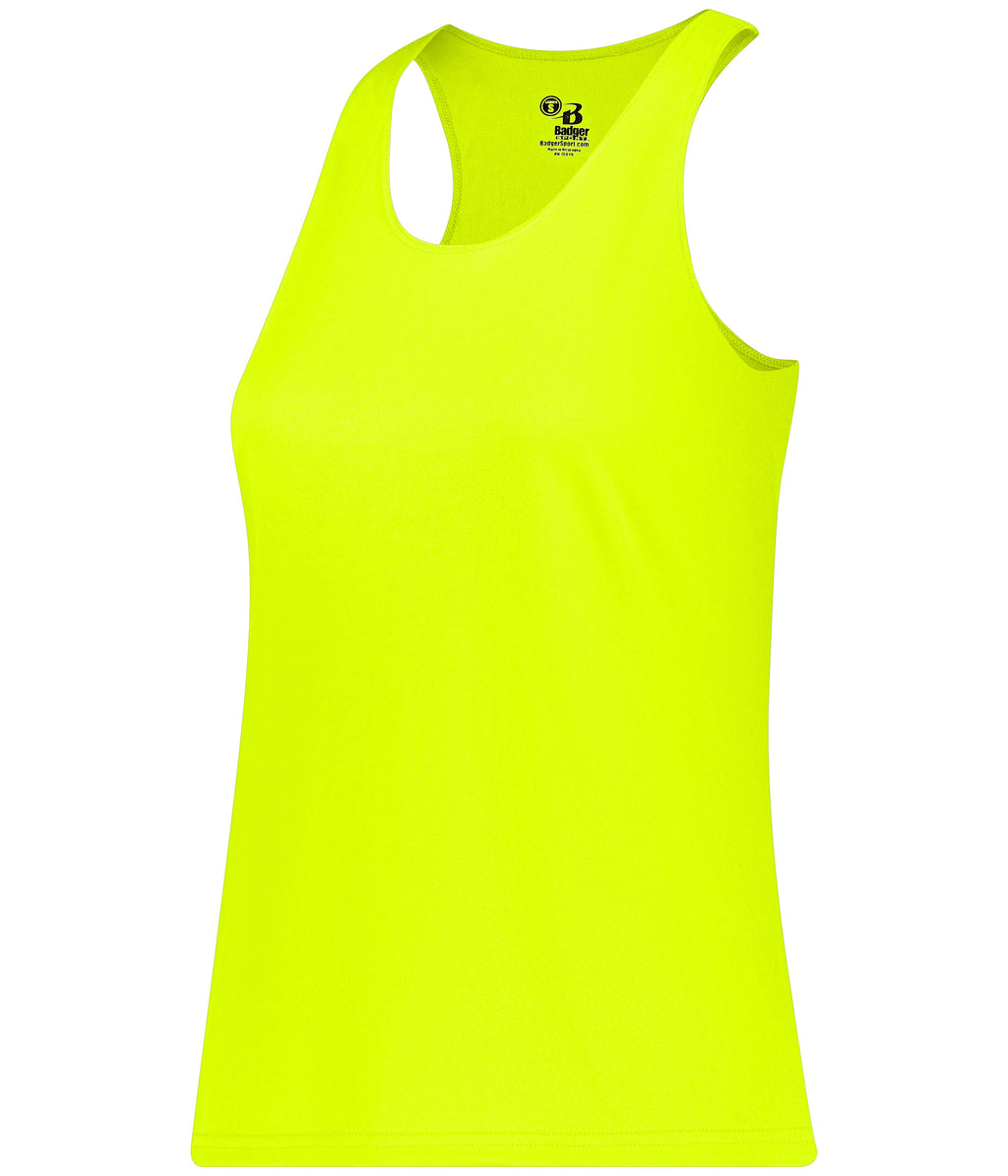 WOMEN'S B-CORE RACERBACK TANK - MOISTURE-WICKING PERFORMANCE
