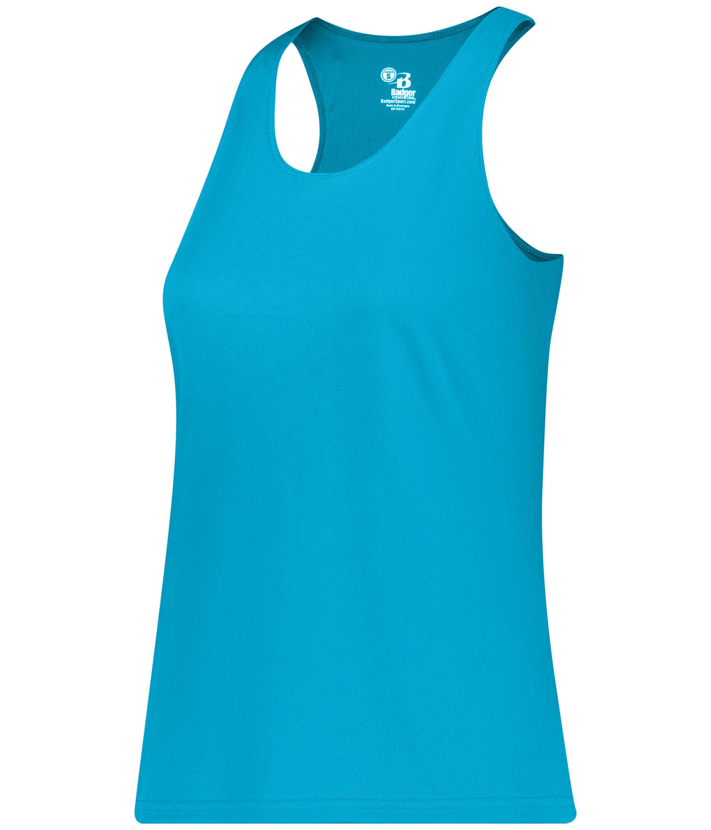 WOMEN'S B-CORE RACERBACK TANK - MOISTURE-WICKING PERFORMANCE