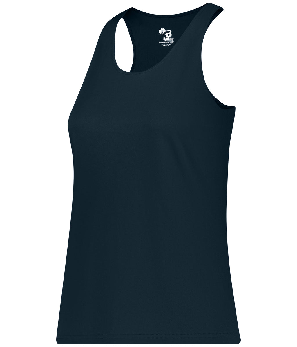 WOMEN'S B-CORE RACERBACK TANK - MOISTURE-WICKING PERFORMANCE