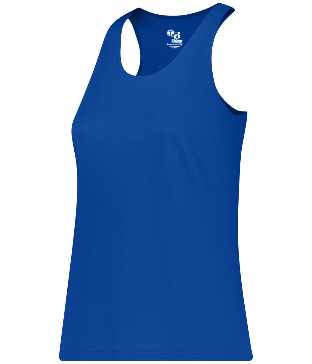 WOMEN'S B-CORE RACERBACK TANK - MOISTURE-WICKING PERFORMANCE