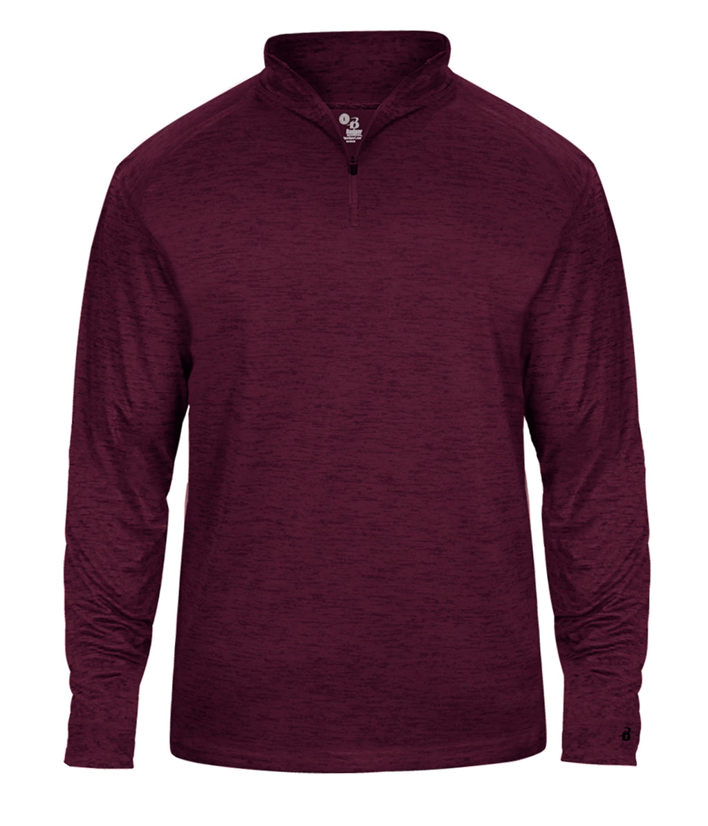 TONAL BLEND 1/4 ZIP - MOISTURE-WICKING