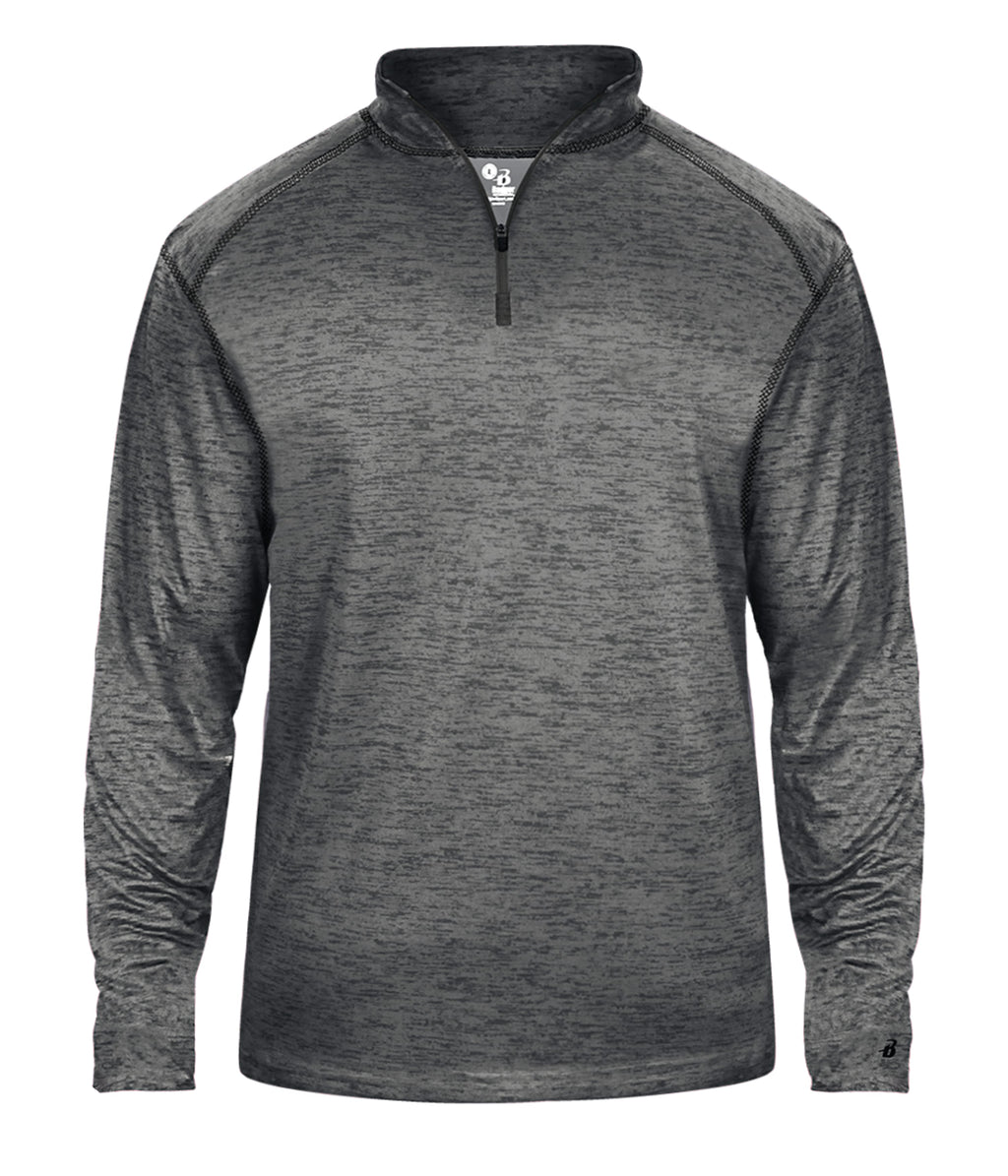 TONAL BLEND 1/4 ZIP - MOISTURE-WICKING