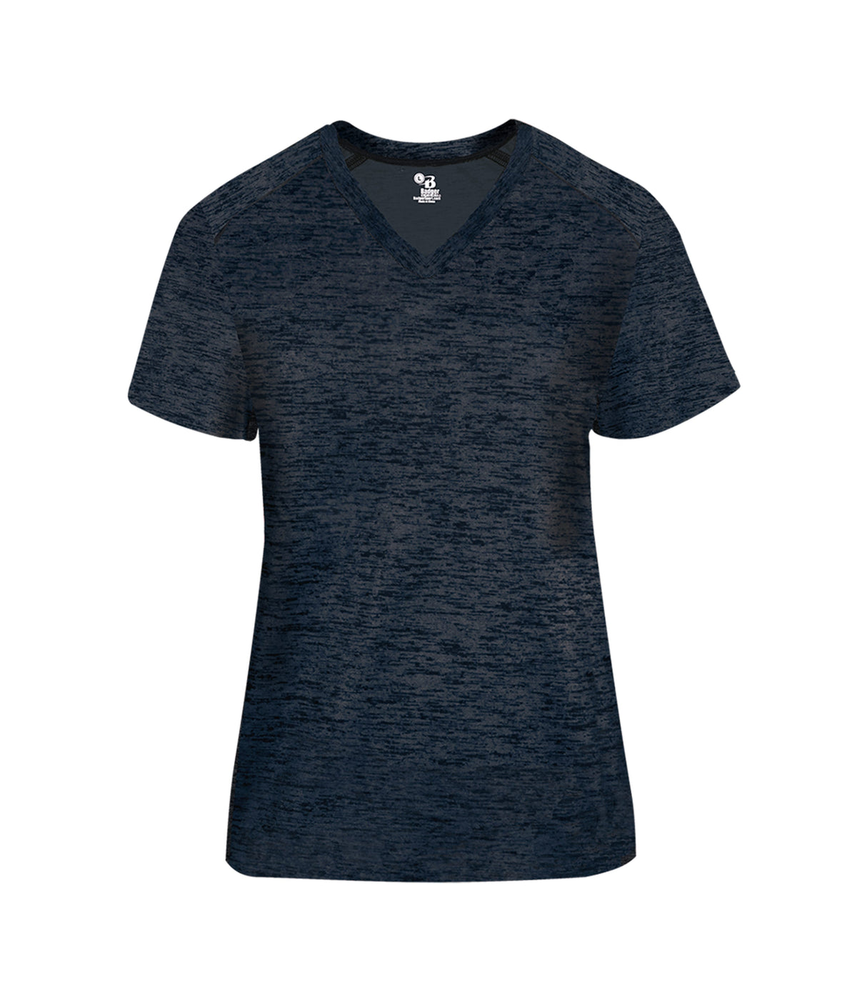 TONAL BLEND WOMEN'S' V-NECK T-SHIRT - MOISTURE-WICKING