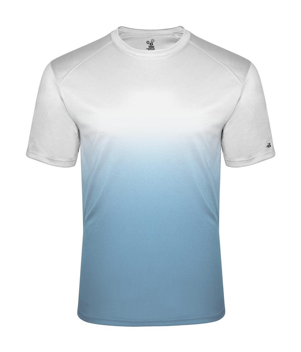 OMBRE T-SHIRT - MOISTURE-WICKING PERFORMANCE POLYESTER