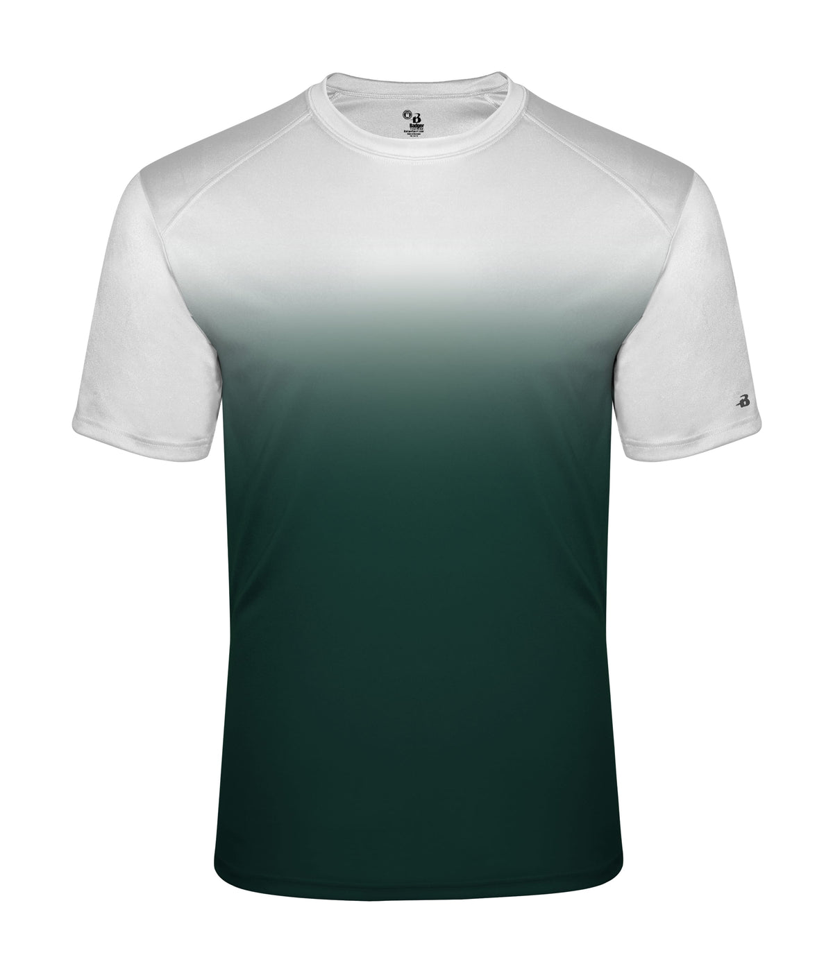 OMBRE T-SHIRT - MOISTURE-WICKING PERFORMANCE POLYESTER
