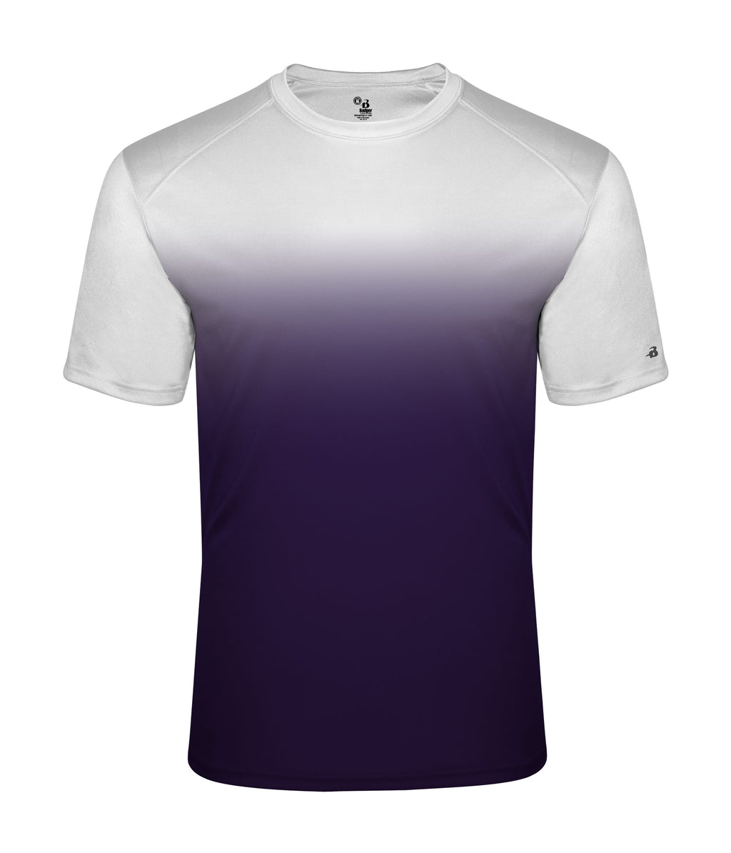 OMBRE T-SHIRT - MOISTURE-WICKING PERFORMANCE POLYESTER
