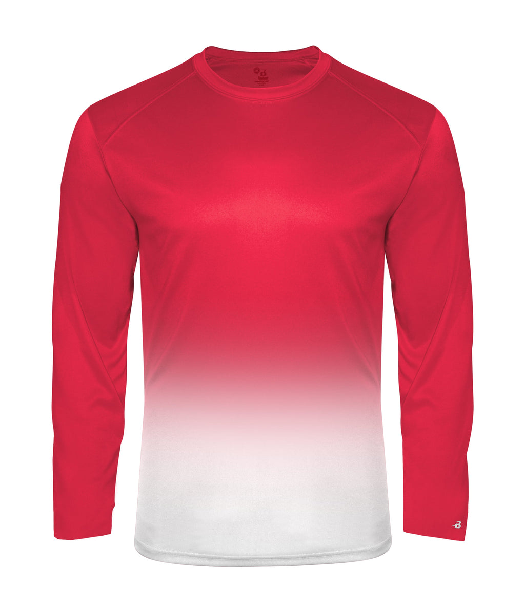 OMBRE LONG-SLEEVE T-SHIRT - MOISTURE-WICKING