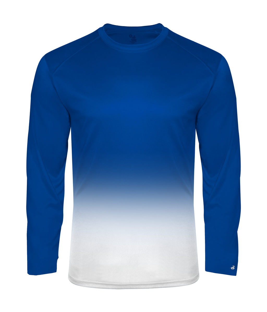 OMBRE LONG-SLEEVE T-SHIRT - MOISTURE-WICKING