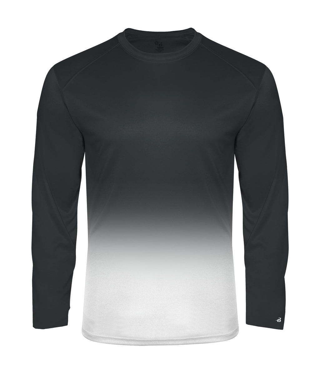 OMBRE LONG-SLEEVE T-SHIRT - MOISTURE-WICKING