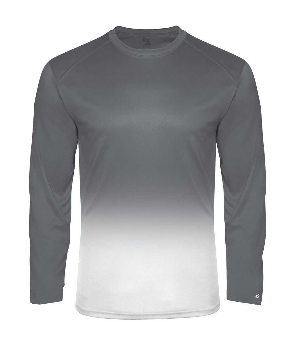 OMBRE LONG-SLEEVE T-SHIRT - MOISTURE-WICKING